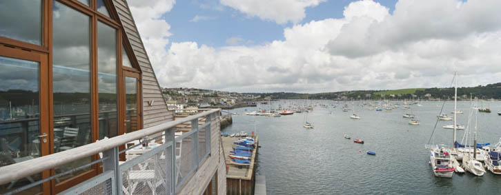 Views overlooking Falmouth 