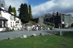 A popular hikers' pub in Great Langdale