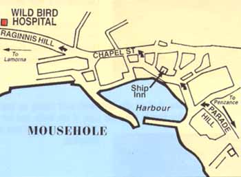 map of Mousehole