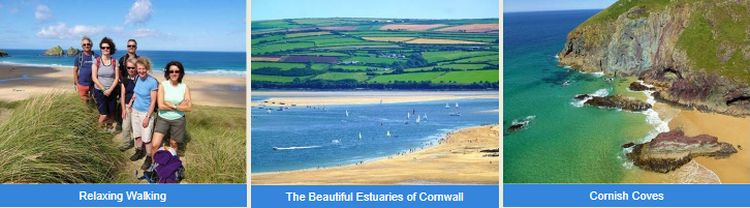 Relaxingwalks, beautiful estuaries and Cornish Coves