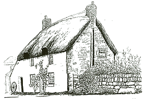 Thatched Cottage, Raginnis Farm, nr Mousehole