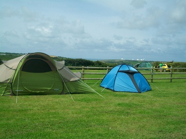 Spacious campsite surrounded by beautiful countryside