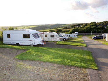 Caravan pitches most with optional electric hookup