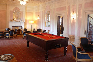Pool table in one of our public lounges