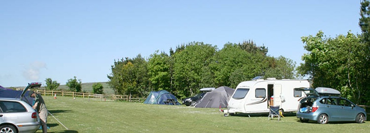 Camping at Higher Penderleath