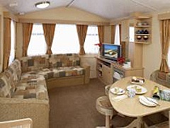 Holiday caravans are self-contained with their own shower and toilet facilities