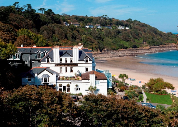 Carbis Bay near St Ives, Cornwall Luxury Hotel - Carbis ...