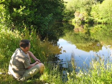 Our fishing lakes provide a tranquil backdrop for the holiday angler