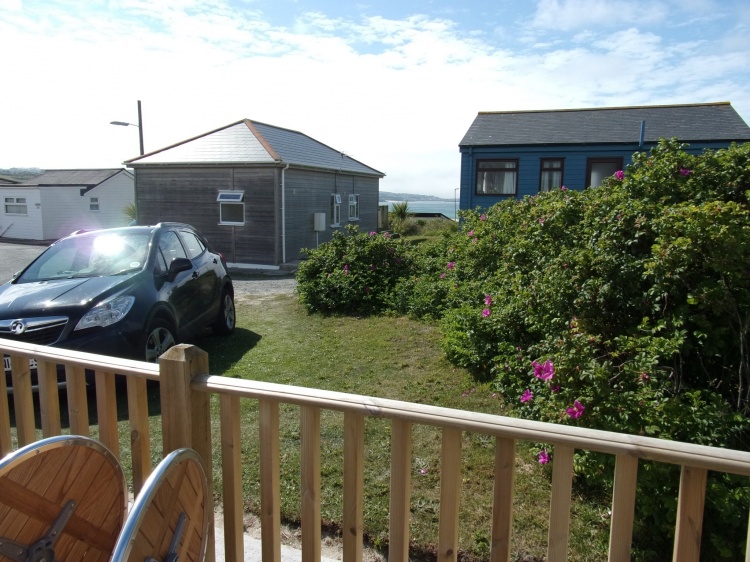 C25 has some sea views to St Ives from the Front Terrace