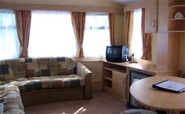 Our caravans are all modern holiday homes