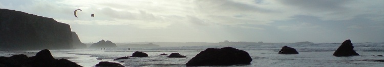Dramatic coastline in North Cornwall