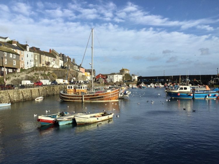 Fishing Boats in Mevagissey Harbour