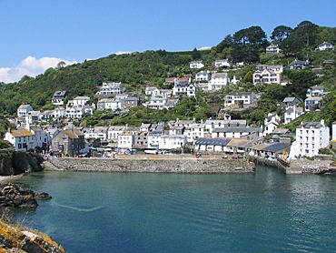The picture postcard fishing village of Polperro