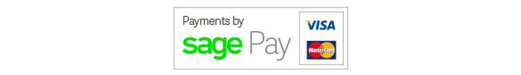 Payments by Sagepay. No booking fees added