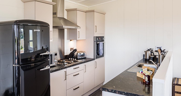 The lodges contain full self catering facilities, including fitted modern kitchens