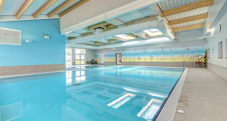 Our leisure facilities include an indoor heated swimming pool