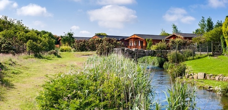 The park is situated in a quiet river valley, where the river Hayle gently flows down to the north coast of Cornwall