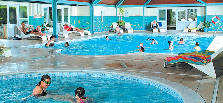 Heated indoor swimming pool at Sun Valley Resort
