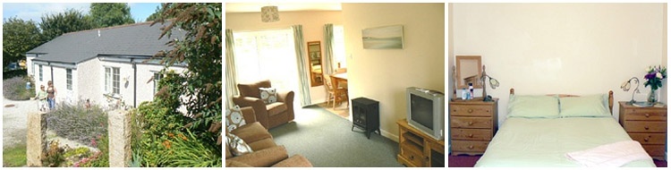 Self catering bungalow style cottages are well spaced in pairs and situated on their own hedged terrace