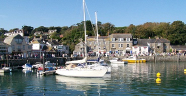 Padstow harbour located just across the river from Rock