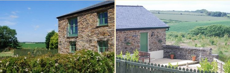 Stone built cottages with original features including