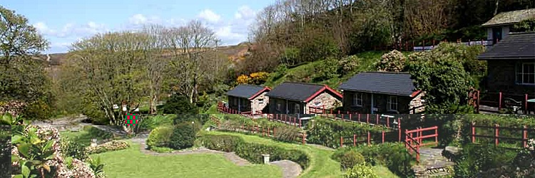 Little Orchard Village has been created in a lovely wooded valley very close to Trevaunance Cove
