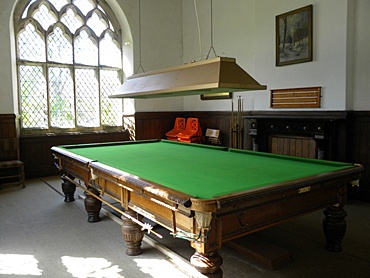 The Billiard Room is available for use by our campers