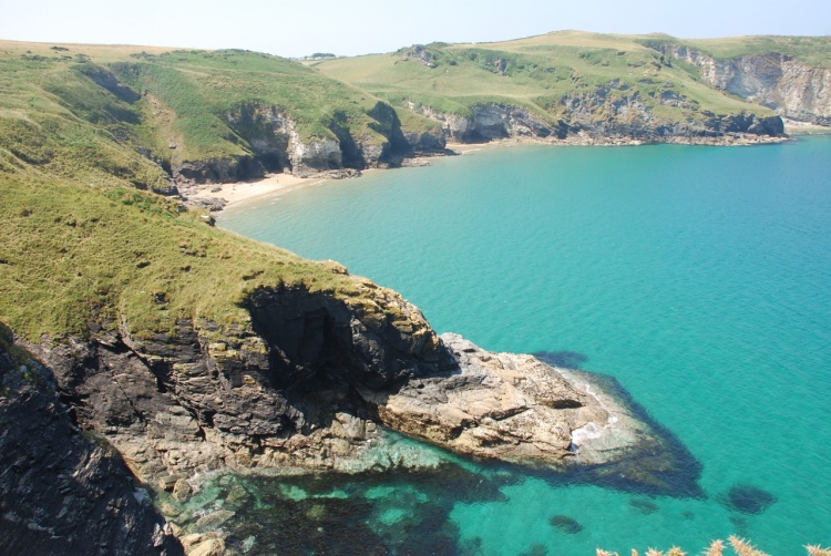 View of Bossiney Cove