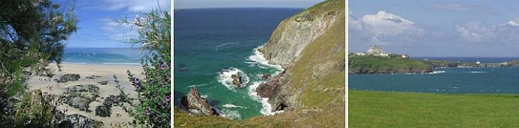 The Cornish coast