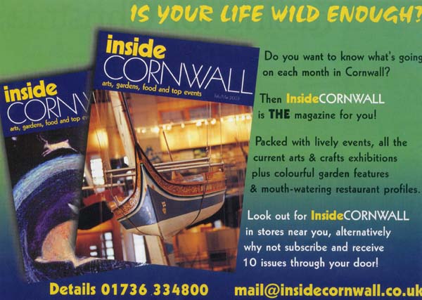 Inside Cornwall advertisement
